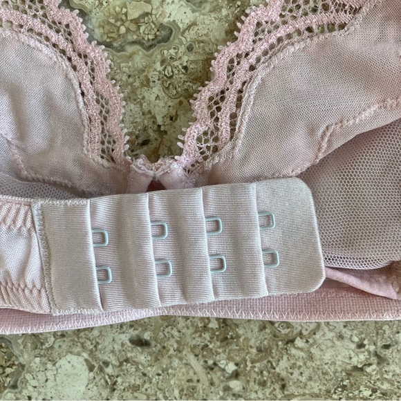 Gianantonio PALADINI Pink Lace Bra USA 36 Italy size 3 - Picture 6 of 11